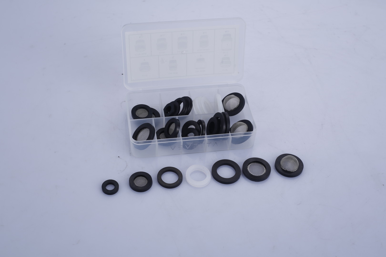 VEVETTA Universal Faucet Washer and Gasket Assortment Kit - 10-Piece Set - Image 3