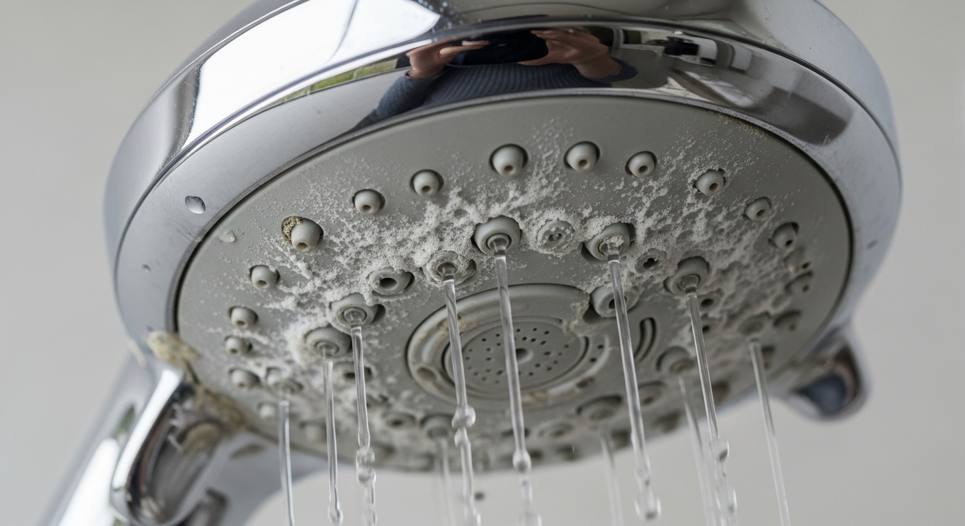 shower head water pressure too low