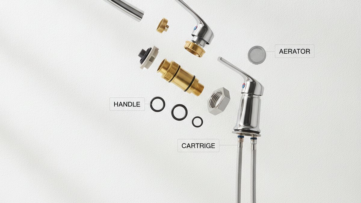 bar faucet parts