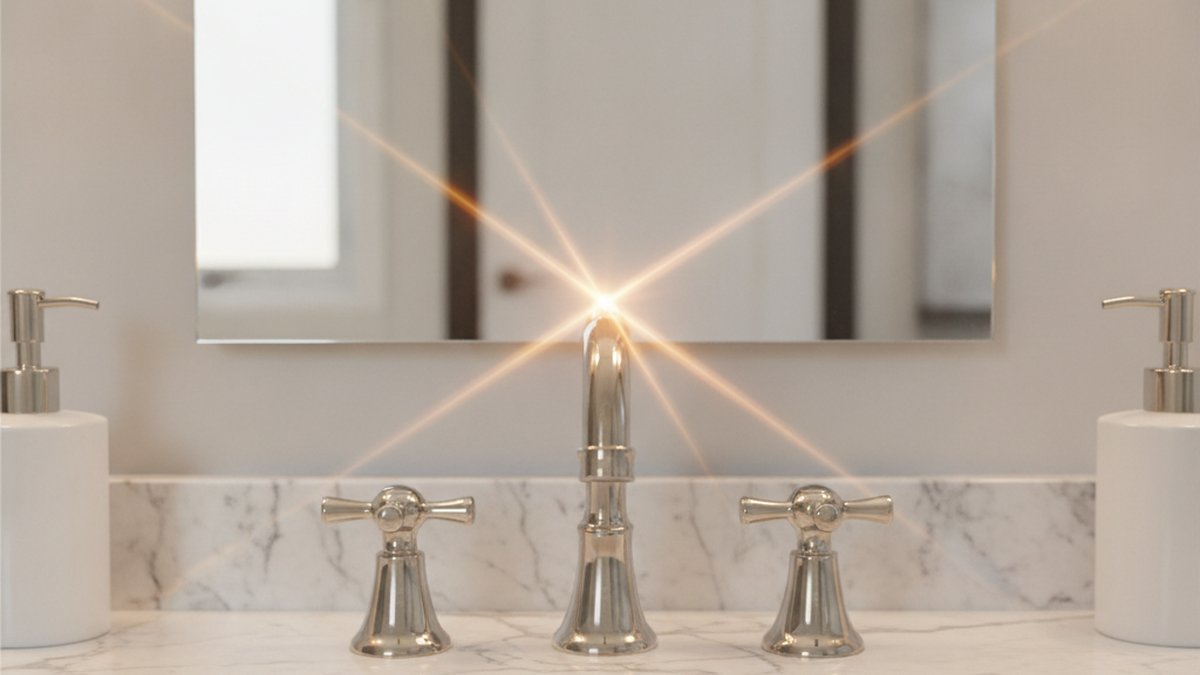 polished nickel bathroom faucet moen